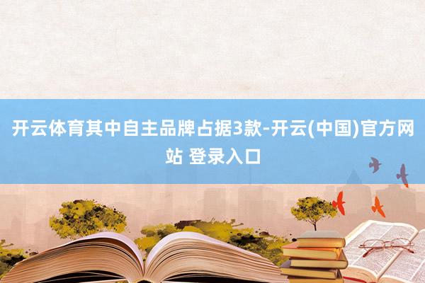 开云体育其中自主品牌占据3款-开云(中国)官方网站 登录入口