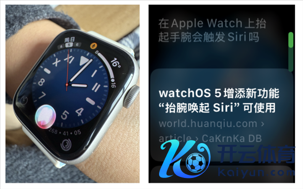 Apple Watch 上很容易被忽视的「抬腕叫醒 Siri」功能｜图源：作家供图